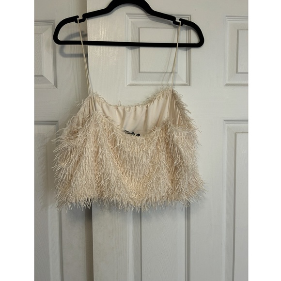 Anthropologie Sunday in Brooklyn Fringe Cami Top: Size XL - Picture 4 of 5